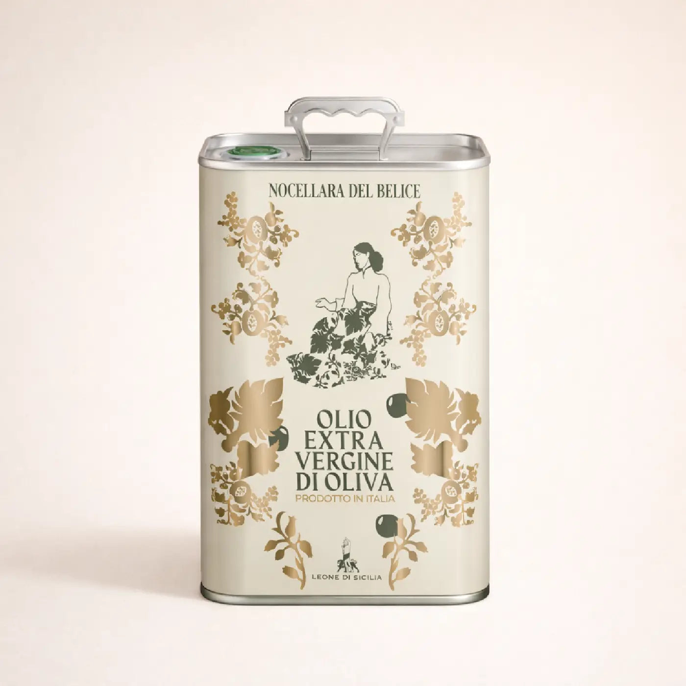 Extra Natives Olivenöl (Extra Virgin) – Leone di Sicilia – 1 Liter Flasche