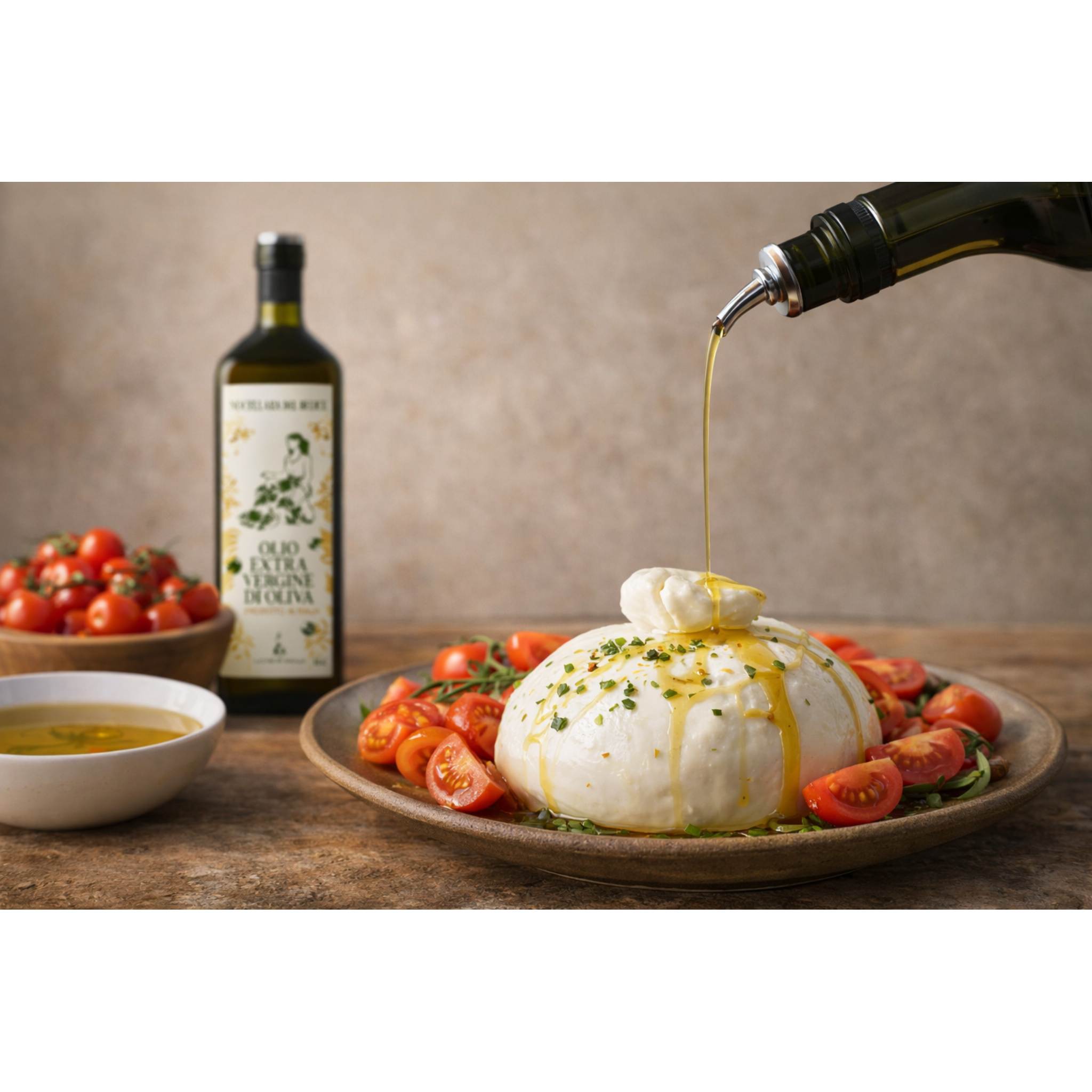 Extra Natives Olivenöl (Extra Virgin) – Leone di Sicilia – 1 Liter Flasche